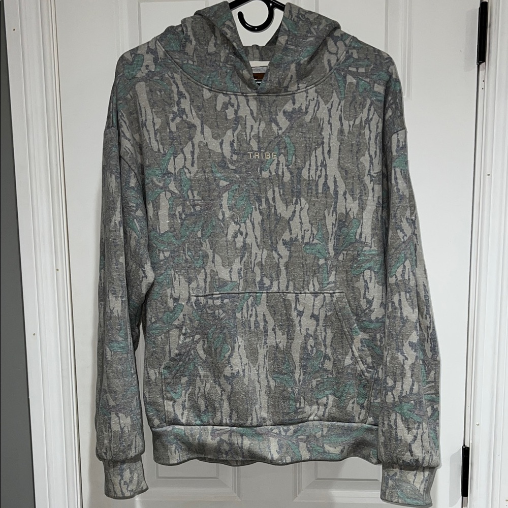 Tribe Kelley Mossy Oak Greenleaf Butter Sweatshirt Hoodie